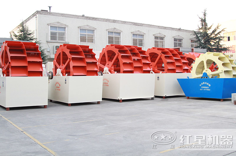 雙輪、三輪洗沙機(jī)設(shè)備展示圖