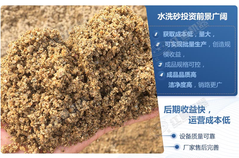 石粉洗出來的砂怎么樣？洗沙設(shè)備多少錢一臺？