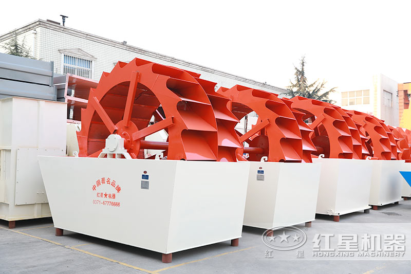 大型輪斗式洗砂機參數(shù)，工作視頻及廠家介紹
